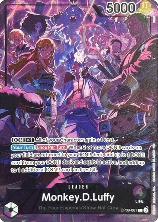Monkey.D.Luffy (English Version 2nd Anniversary Set), One Piece Promotion Cards