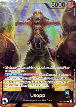 Usopp (Official Playmat -Limited Edition Vol. 3-), One Piece Promotion Cards